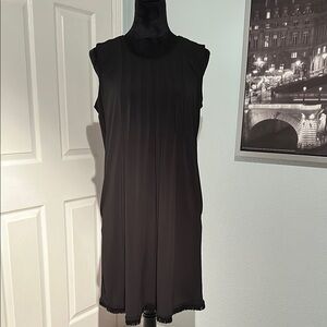 Elegant Black Sleeveless Dress